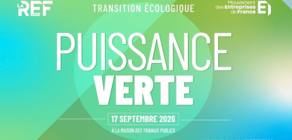 MARGOT VII invitée à la REF Théma « Puissance verte » du MEDEF