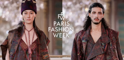 MARGOT VII invitée au défilé Zouxin Xiangyun à Paris